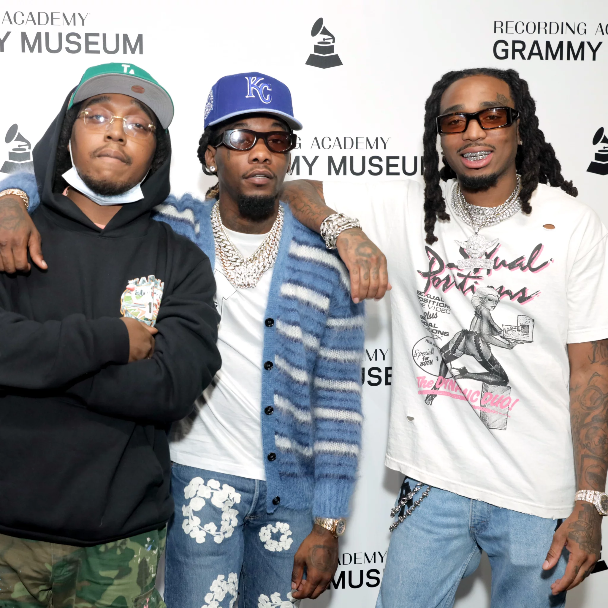 Migos’ Offset And Quavo Remember Takeoff On Late Rapper’s 29ᵗʰ Birthday Baboon Forest